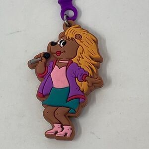 Hedge Hogg Keychain Backpack Clip 2.5” Go Hog Wild Toys Singer Hedgehog